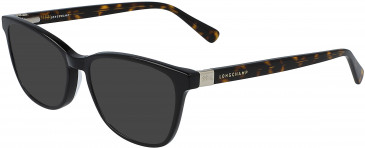 Longchamp LO2647-53 sunglasses in Black/Havana