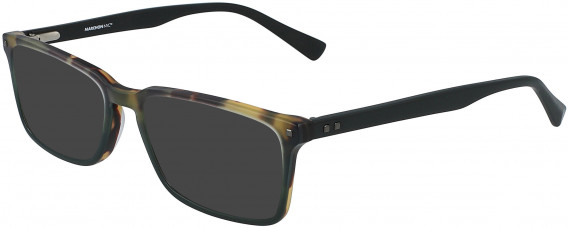 Marchon NYC M-3502 sunglasses in Matte Tortoise/ Green