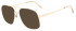 Marchon NYC M-JONATHAN 2-60 sunglasses in Gold