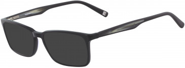 Marchon NYC M-MOORE-53 sunglasses in Shiny Black