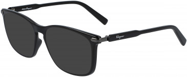 Salvatore Ferragamo SF2839 sunglasses in Black
