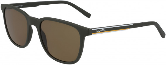 Lacoste L915S sunglasses in Matte Khaki