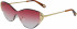 Chloé CE163S sunglasses in Gold/Gradient Coral