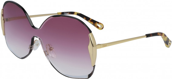 Chloé CE162S sunglasses in Gold/Gradient Purple