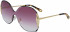 Chloé CE162S sunglasses in Gold/Gradient Purple