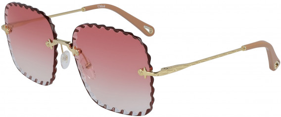 Chloé CE161S sunglasses in Gold/Gadient Coral