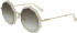 Chloé CE160S sunglasses in Gold/Crystal Glitter