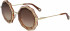Chloé CE160S sunglasses in Gold/Peach