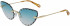 Chloé CE157S sunglasses in Gold/Gradient Turquoise