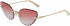 Chloé CE157S sunglasses in Gold/Gradient Coral
