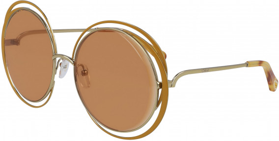 Chloé CE155S sunglasses in Gold/Ochre