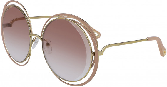 Chloé CE155S sunglasses in Gold/Nude