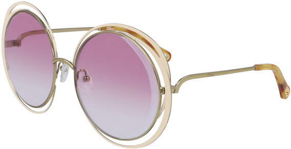 Chloé CE155S sunglasses in Gold/Ivory