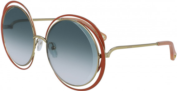 Chloé CE155S sunglasses in Gold/Brown