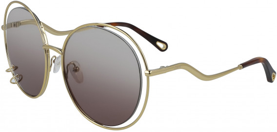 Chloé CE153S sunglasses in Gold/Gradient Wine