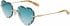 Chloé CE150S sunglasses in Gold/Gradient Turquoise