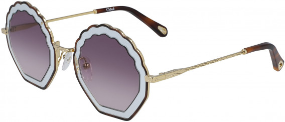Chloé CE147S sunglasses in Havana Crystal/Gradient Violet