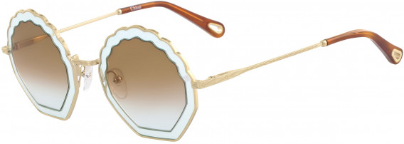 Chloé CE147S sunglasses in Gold Azure/Gradient Burnt