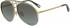 Chloé CE144S sunglasses in Gold/Silver/Green Grad Flash