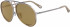 Chloé CE144S sunglasses in Silver/Copper/Yellow Mirror
