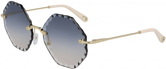 Chloé CE143S sunglasses in Gold/Blue Nude