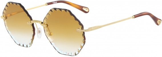 Chloé CE143S sunglasses in Gold/Gradient Brick