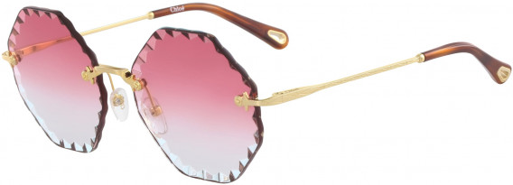 Chloé CE143S sunglasses in Gold/Gradient Coral