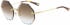 Chloé CE143S sunglasses in Gold/Gradient Brown