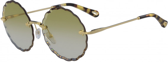 Chloé CE142S-60 sunglasses in Gold/Gradient Ochre