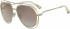 Chloé CE134S sunglasses in Gold/Marble/Revo Rose Peach Le