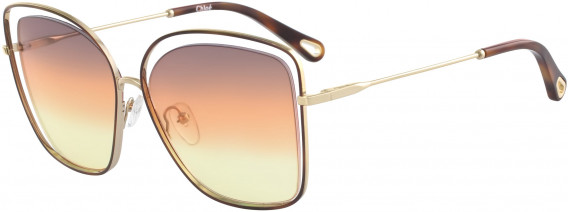 Chloé CE133S sunglasses in Havana/Grey Orange Yellow