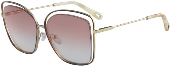 Chloé CE133S sunglasses in Havana/Peach