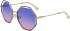 Chloé CE132S-53 sunglasses in Havana/Purple Rose