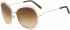 Chloé CE119S sunglasses in Rose Gold/Brown