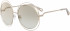 Chloé CE114SD-58 sunglasses in Gold/Opaline Beige