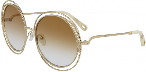 Chloé CE114SC sunglasses in Gold/Gradient Brick