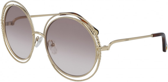 Chloé CE114SC sunglasses in Gold/Gradient Light Brown