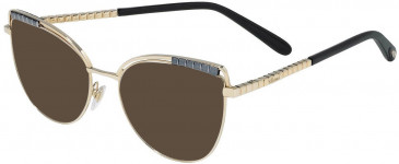 Chopard VCHC70 sunglasses in Shiny Rose Gold