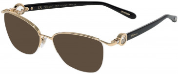 Chopard VCHC54S sunglasses in Shiny Rose Gold