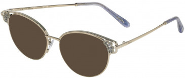 Chopard VCHC51S sunglasses in Shiny Light Gold