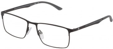 Fila VF9943 glasses in Semi Matt Black