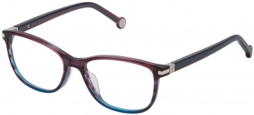 CH Carolina Herrera VHE774L glasses in Shiny Violet/Turquoise