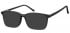 SFE-10564 sunglasses in Matt Black