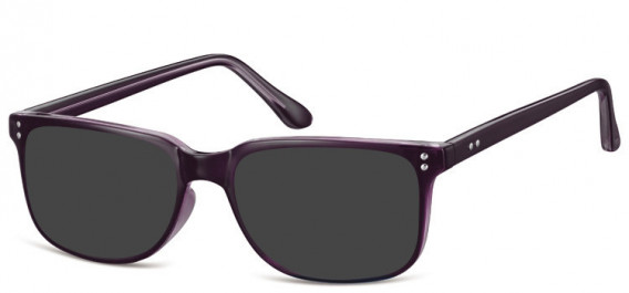SFE-10563 sunglasses in Purple/Clear