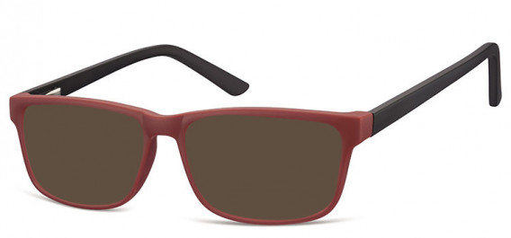 SFE-10561 sunglasses in Burgundy/Black