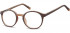 SFE-10544 glasses in Dark Brown/Light Brown