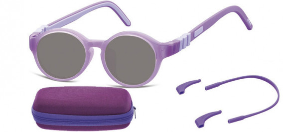 SFE-10609 kids sunglasses in Purple