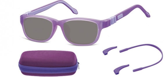 SFE-10607 kids sunglasses in Purple