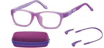 SFE-10594 kids glasses in Purple