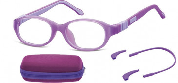 SFE-10590 kids glasses in Purple